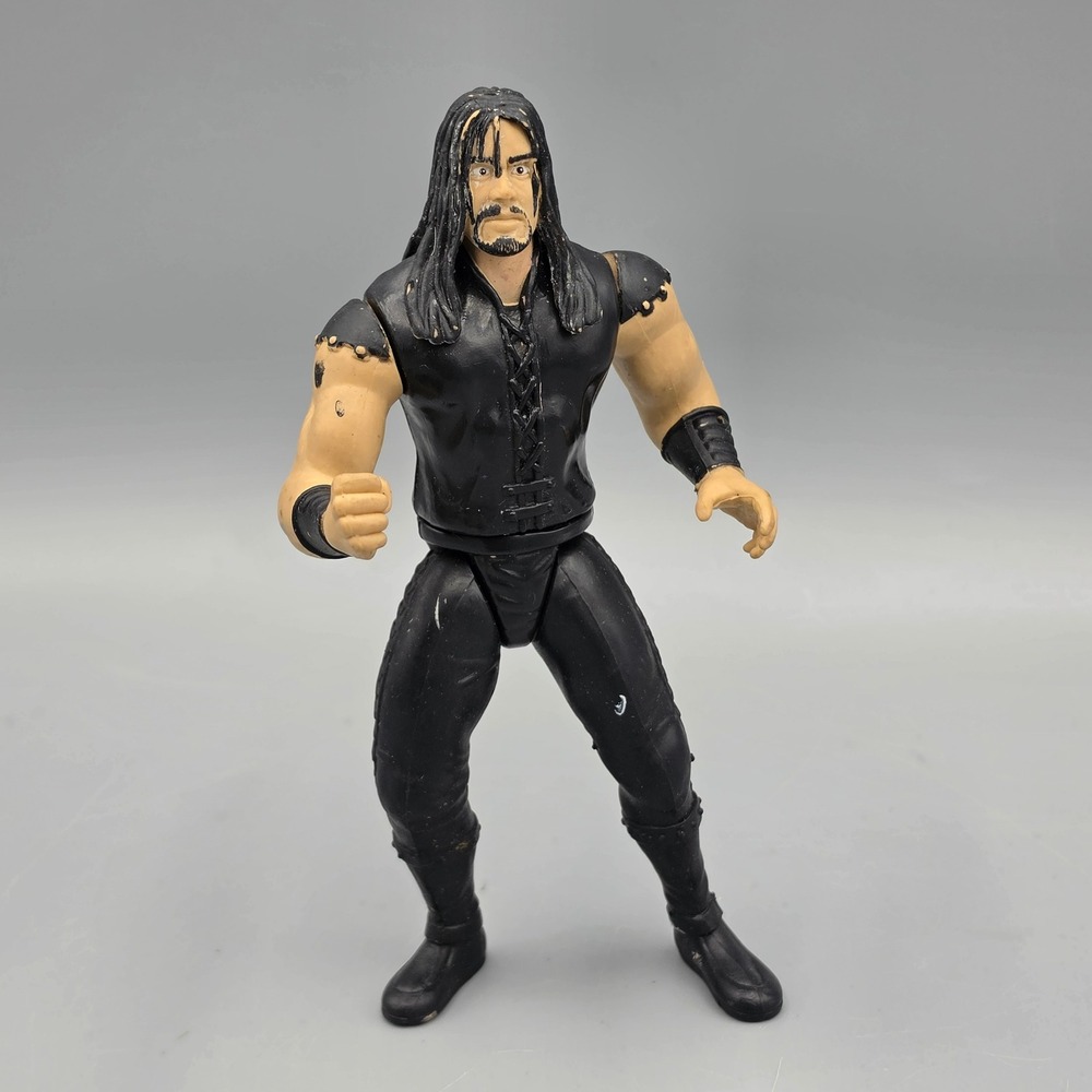Jakks Pacific Action Figure Black The Undertaker 1997 WWE WWF Vintage